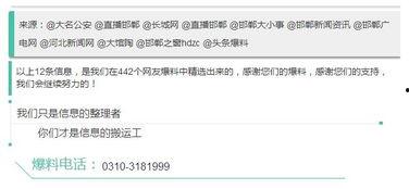 邯郸头条最新爆料,揭秘重大事件背后真相！